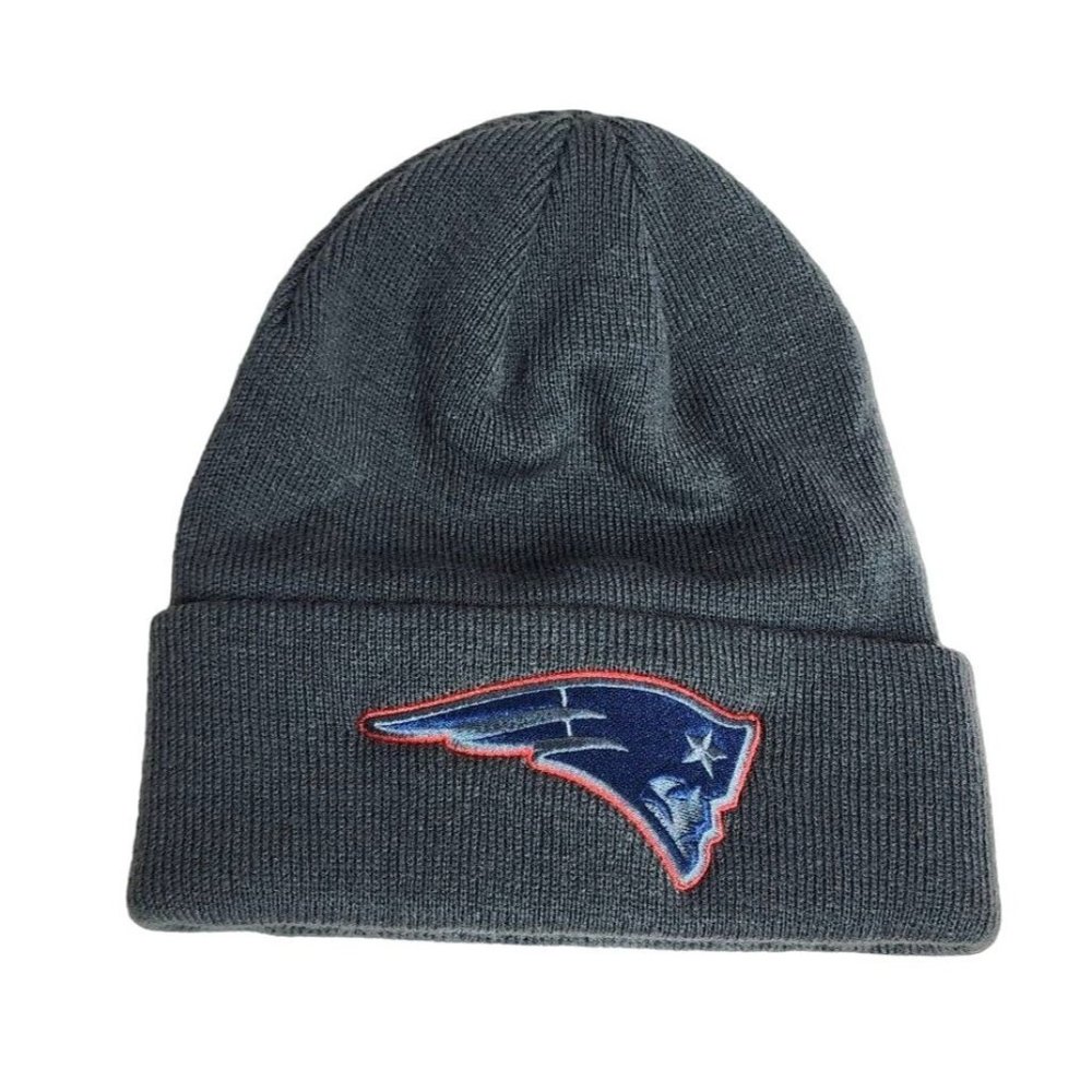 New England Patriots Embroidered Warm Skully Winter Hat NFL Football Cap